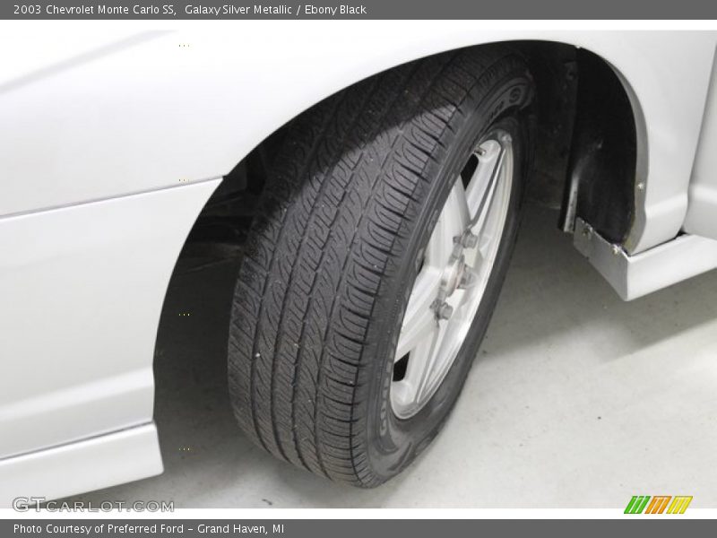 Galaxy Silver Metallic / Ebony Black 2003 Chevrolet Monte Carlo SS