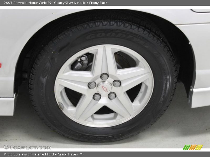 Galaxy Silver Metallic / Ebony Black 2003 Chevrolet Monte Carlo SS