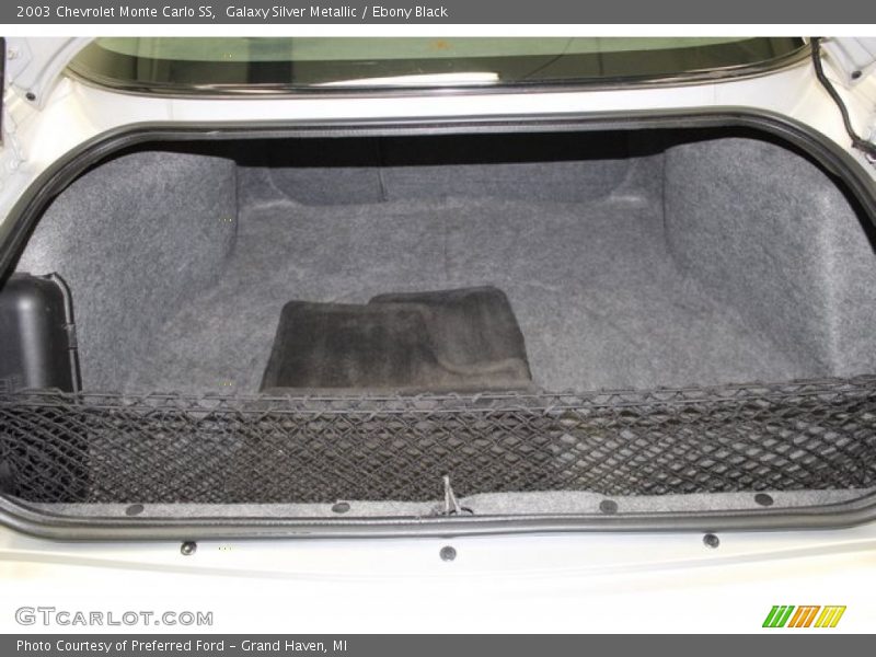Galaxy Silver Metallic / Ebony Black 2003 Chevrolet Monte Carlo SS