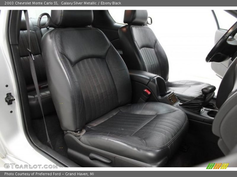Galaxy Silver Metallic / Ebony Black 2003 Chevrolet Monte Carlo SS