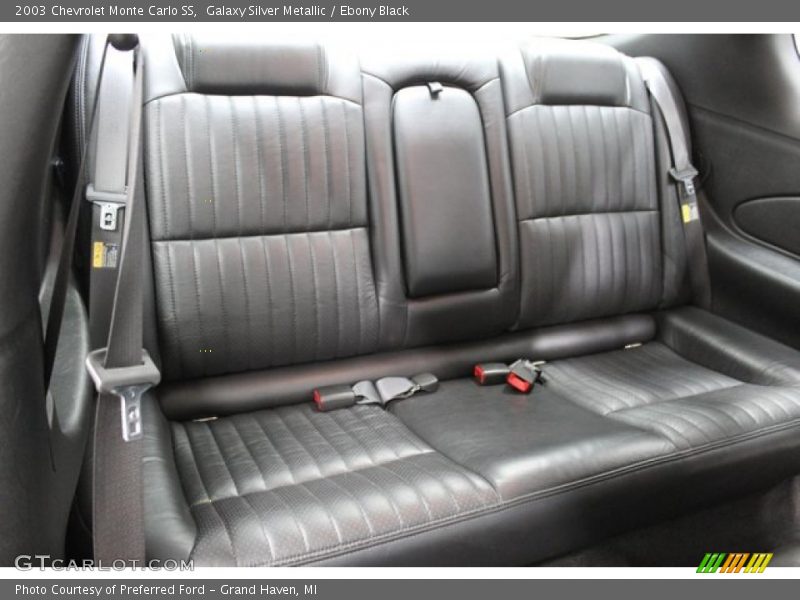 Galaxy Silver Metallic / Ebony Black 2003 Chevrolet Monte Carlo SS