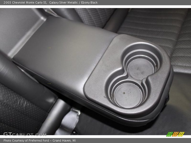 Galaxy Silver Metallic / Ebony Black 2003 Chevrolet Monte Carlo SS