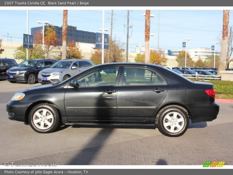  2007 Corolla CE Black Sand Pearl