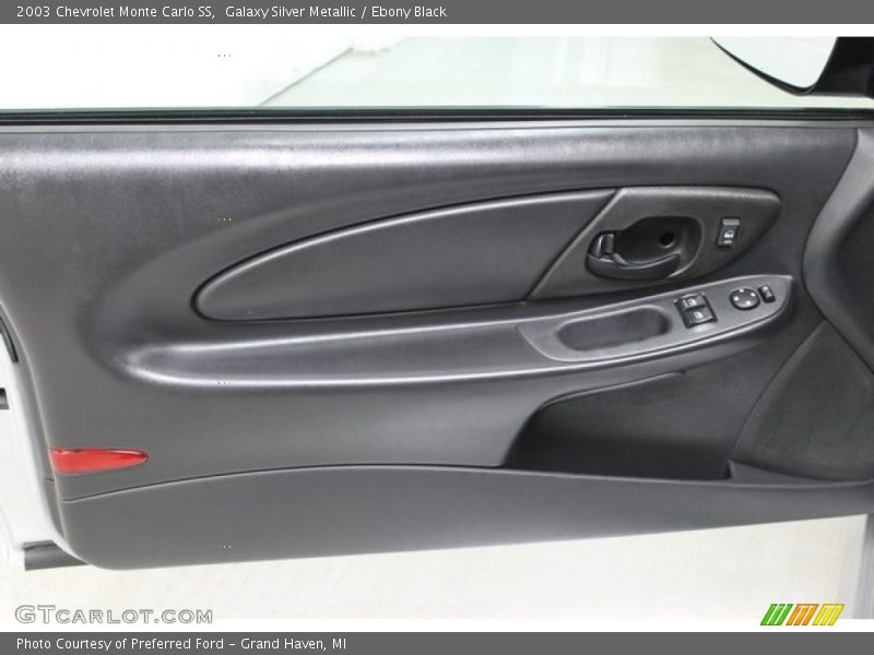 Galaxy Silver Metallic / Ebony Black 2003 Chevrolet Monte Carlo SS