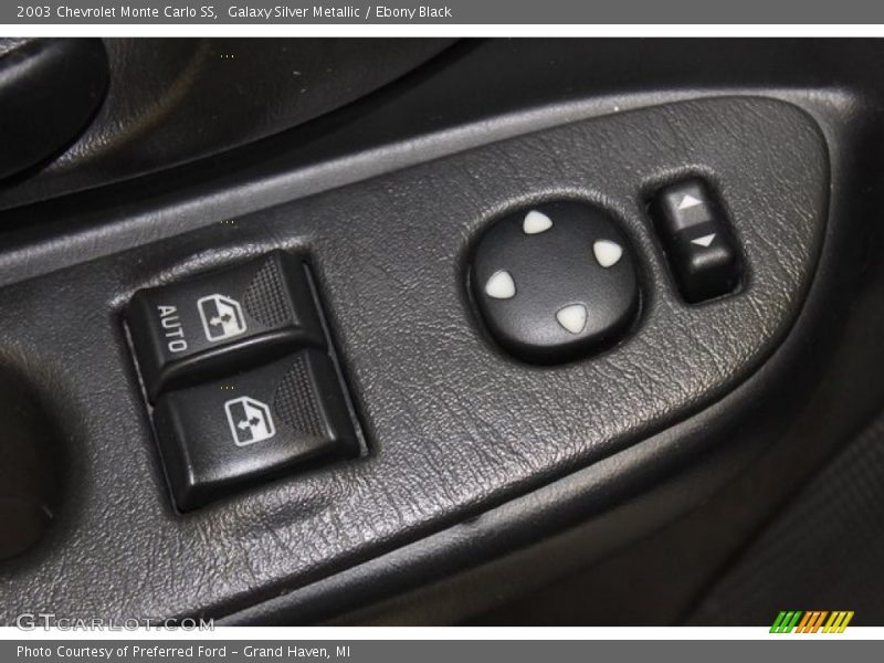 Galaxy Silver Metallic / Ebony Black 2003 Chevrolet Monte Carlo SS