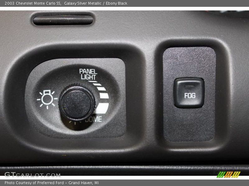 Galaxy Silver Metallic / Ebony Black 2003 Chevrolet Monte Carlo SS