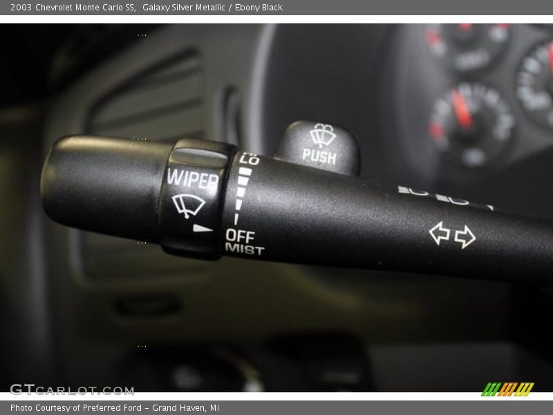 Galaxy Silver Metallic / Ebony Black 2003 Chevrolet Monte Carlo SS