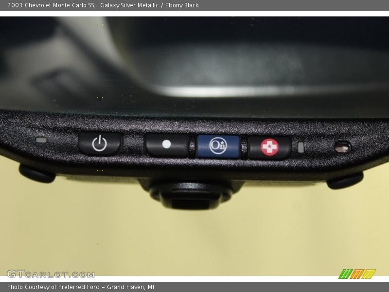 Galaxy Silver Metallic / Ebony Black 2003 Chevrolet Monte Carlo SS