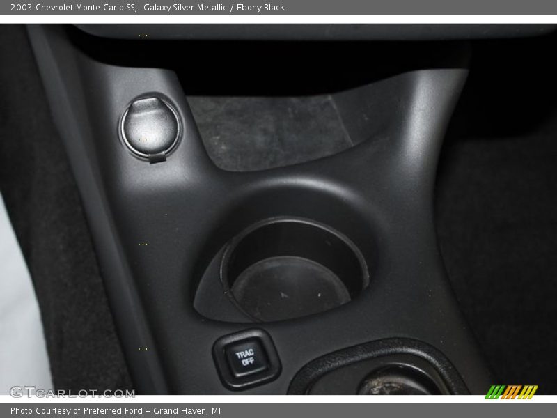 Galaxy Silver Metallic / Ebony Black 2003 Chevrolet Monte Carlo SS