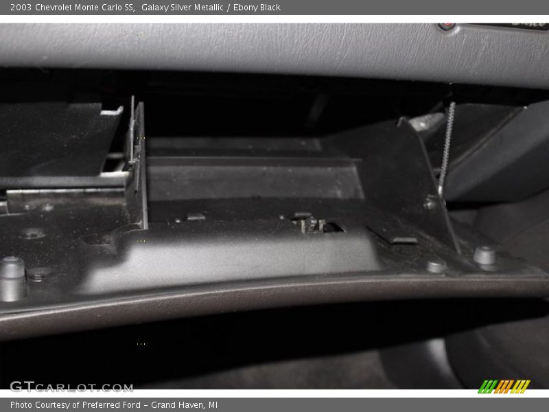 Galaxy Silver Metallic / Ebony Black 2003 Chevrolet Monte Carlo SS