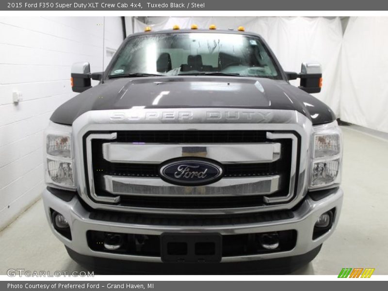 Tuxedo Black / Steel 2015 Ford F350 Super Duty XLT Crew Cab 4x4