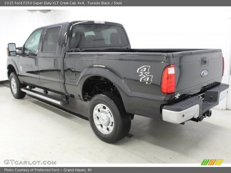 Tuxedo Black / Steel 2015 Ford F350 Super Duty XLT Crew Cab 4x4