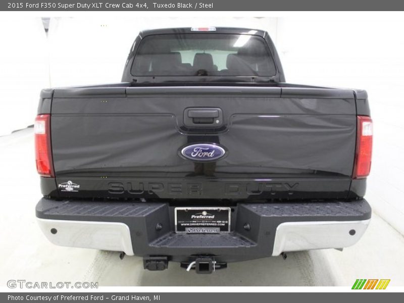 Tuxedo Black / Steel 2015 Ford F350 Super Duty XLT Crew Cab 4x4