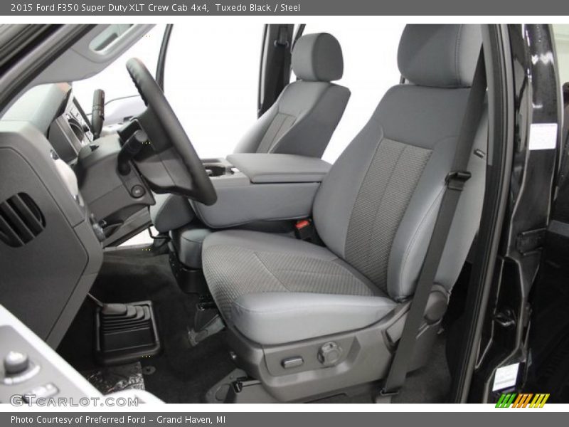 Tuxedo Black / Steel 2015 Ford F350 Super Duty XLT Crew Cab 4x4