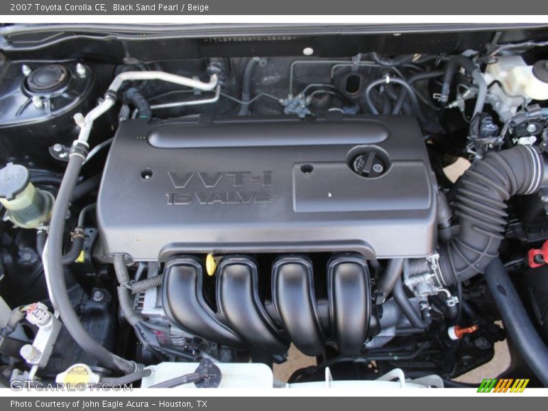  2007 Corolla CE Engine - 1.8L DOHC 16V VVT-i 4 Cylinder