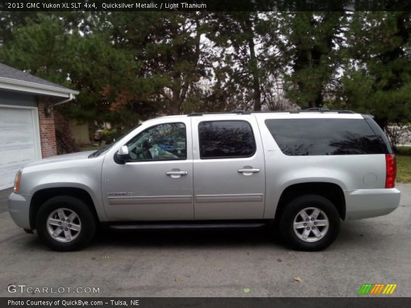 Quicksilver Metallic / Light Titanium 2013 GMC Yukon XL SLT 4x4
