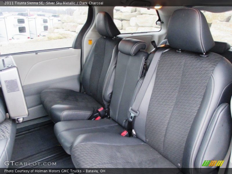 Silver Sky Metallic / Dark Charcoal 2011 Toyota Sienna SE