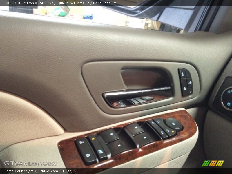 Quicksilver Metallic / Light Titanium 2013 GMC Yukon XL SLT 4x4