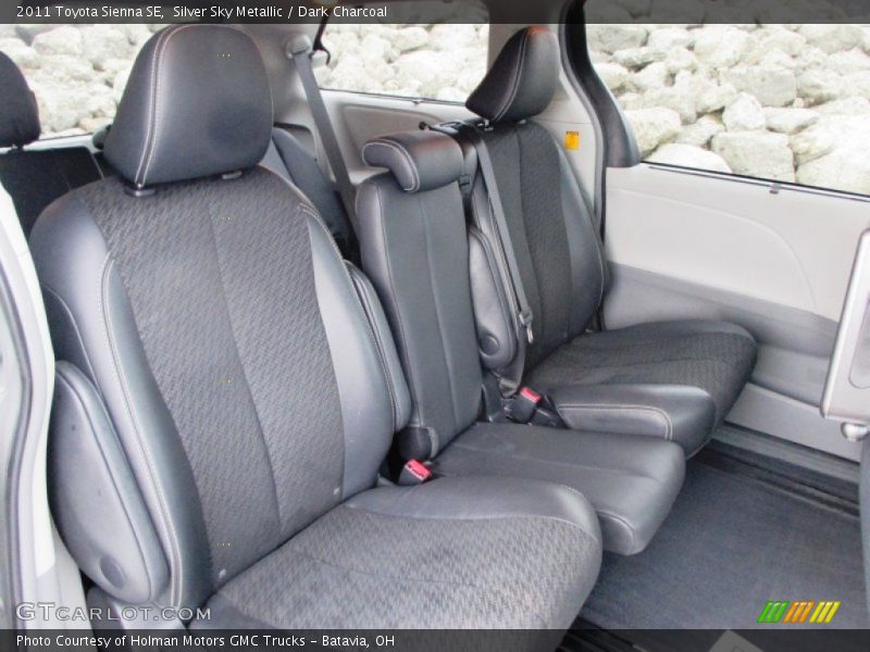 Silver Sky Metallic / Dark Charcoal 2011 Toyota Sienna SE