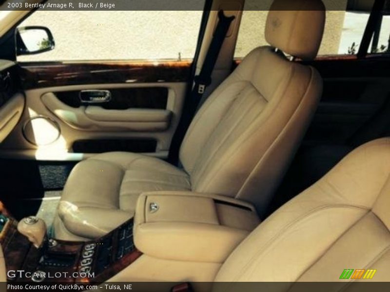 Black / Beige 2003 Bentley Arnage R