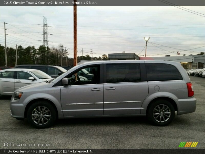 Billet Silver Metallic / S Black 2015 Chrysler Town & Country S