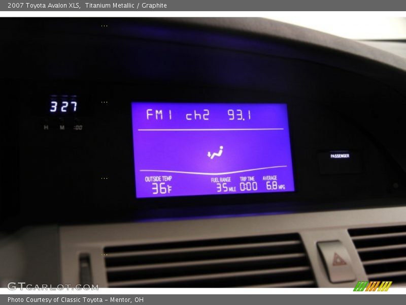 Titanium Metallic / Graphite 2007 Toyota Avalon XLS