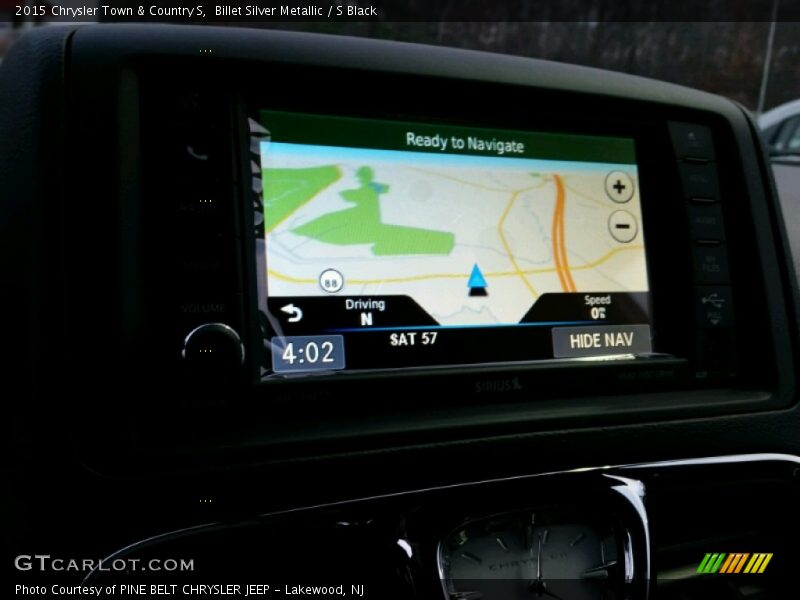 Billet Silver Metallic / S Black 2015 Chrysler Town & Country S