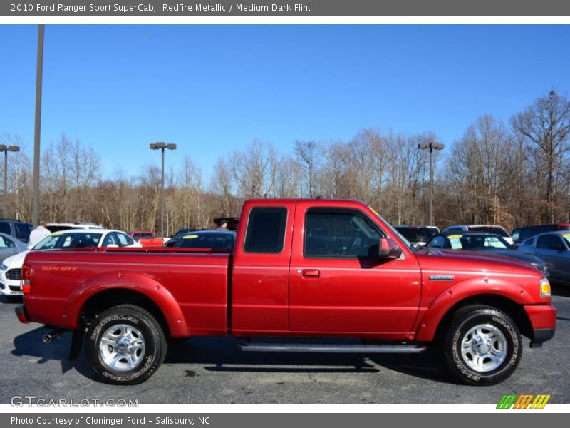Redfire Metallic / Medium Dark Flint 2010 Ford Ranger Sport SuperCab