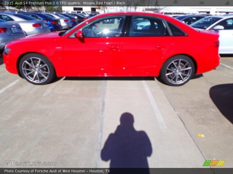 Misano Red Pearl / Black 2015 Audi S4 Premium Plus 3.0 TFSI quattro
