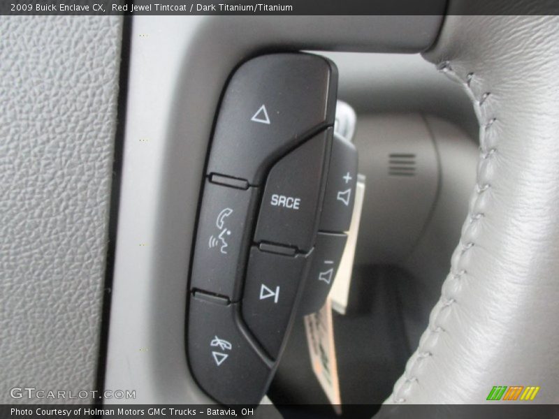 Red Jewel Tintcoat / Dark Titanium/Titanium 2009 Buick Enclave CX