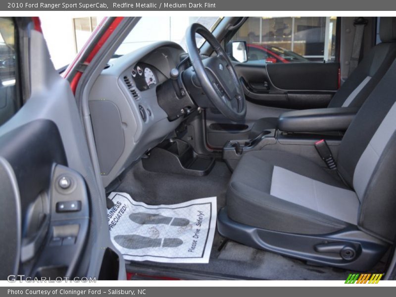Redfire Metallic / Medium Dark Flint 2010 Ford Ranger Sport SuperCab