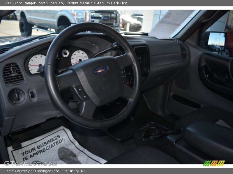Redfire Metallic / Medium Dark Flint 2010 Ford Ranger Sport SuperCab