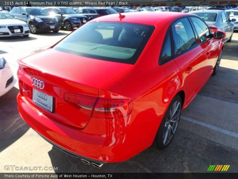 Misano Red Pearl / Black 2015 Audi S4 Premium Plus 3.0 TFSI quattro