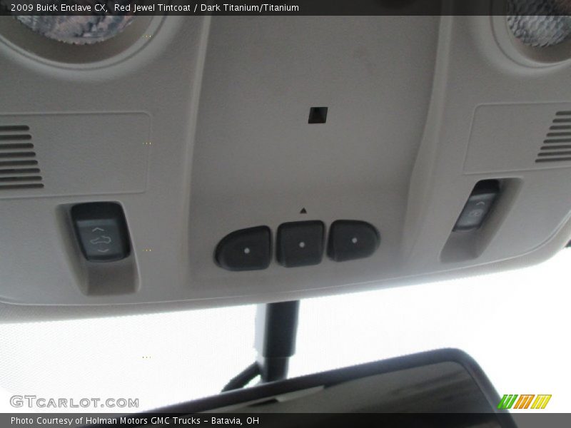 Red Jewel Tintcoat / Dark Titanium/Titanium 2009 Buick Enclave CX