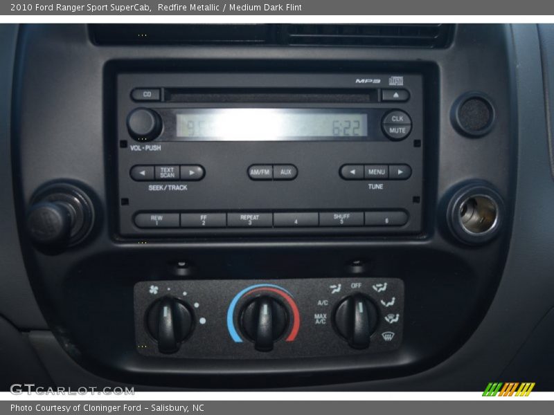 Redfire Metallic / Medium Dark Flint 2010 Ford Ranger Sport SuperCab