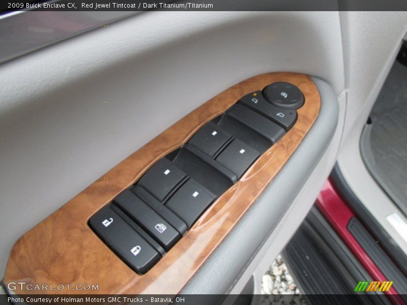 Red Jewel Tintcoat / Dark Titanium/Titanium 2009 Buick Enclave CX