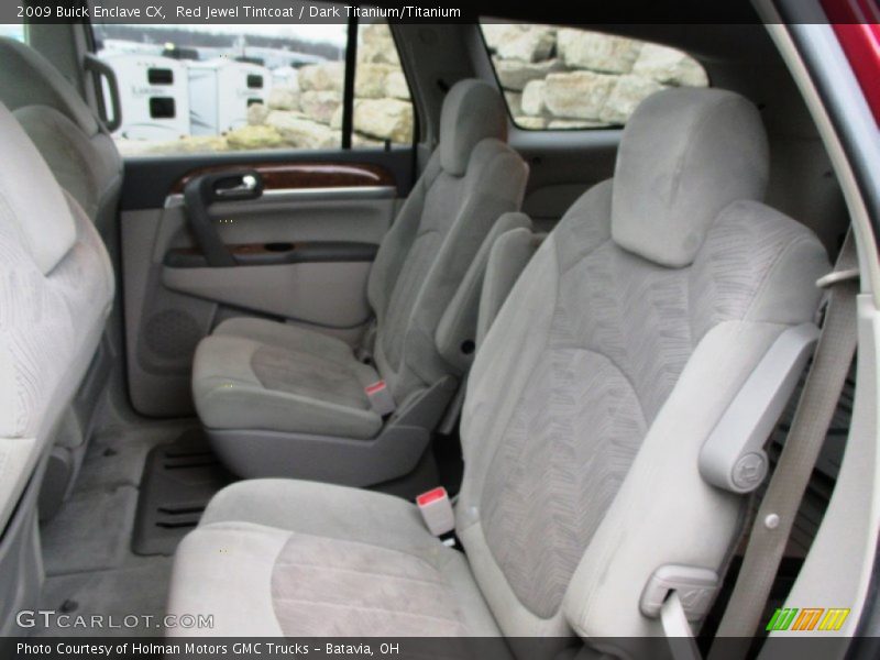 Red Jewel Tintcoat / Dark Titanium/Titanium 2009 Buick Enclave CX