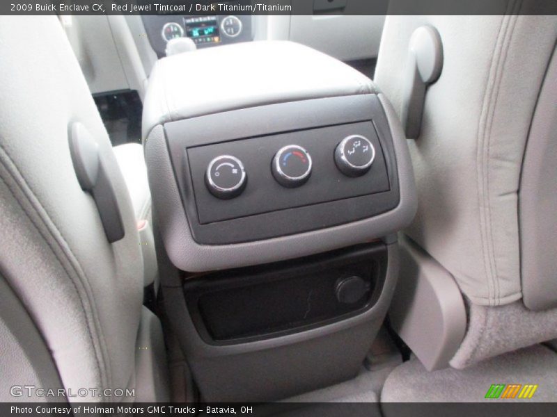 Red Jewel Tintcoat / Dark Titanium/Titanium 2009 Buick Enclave CX