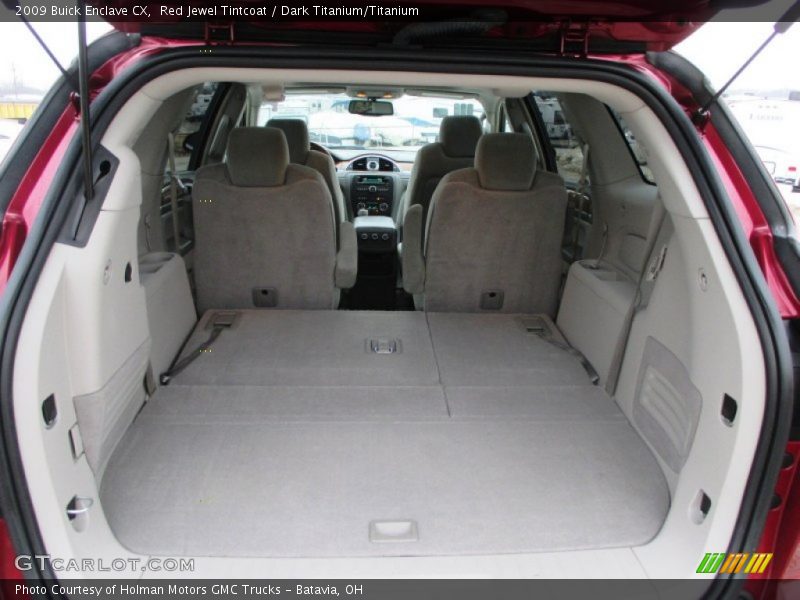 Red Jewel Tintcoat / Dark Titanium/Titanium 2009 Buick Enclave CX