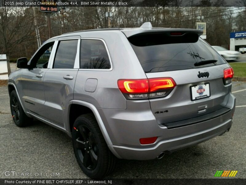 Billet Silver Metallic / Black 2015 Jeep Grand Cherokee Altitude 4x4