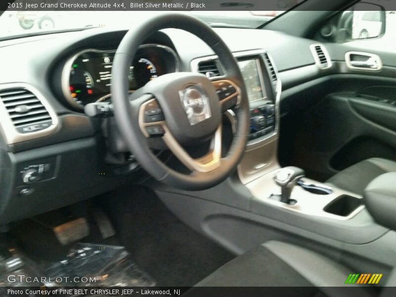 Billet Silver Metallic / Black 2015 Jeep Grand Cherokee Altitude 4x4