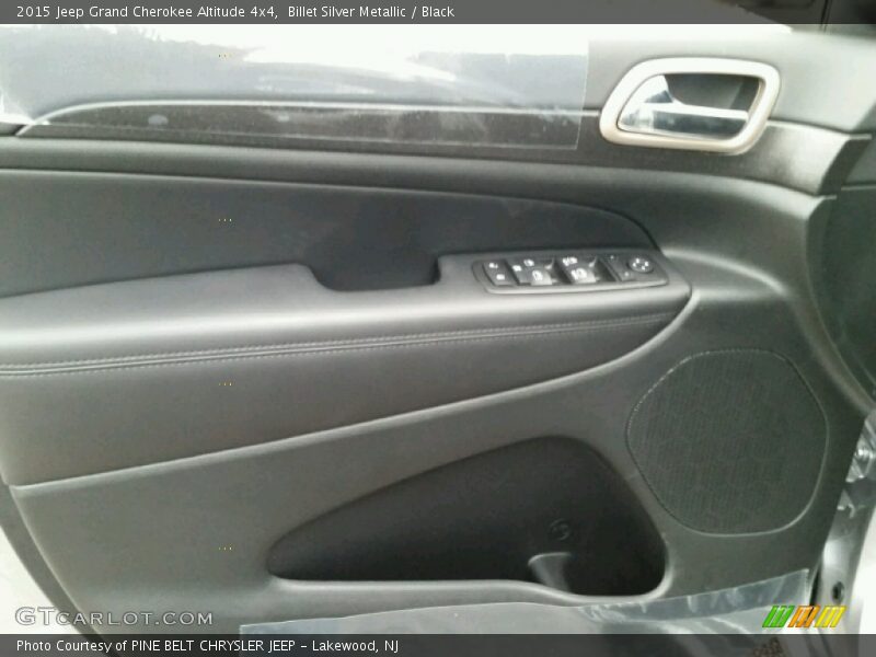 Billet Silver Metallic / Black 2015 Jeep Grand Cherokee Altitude 4x4