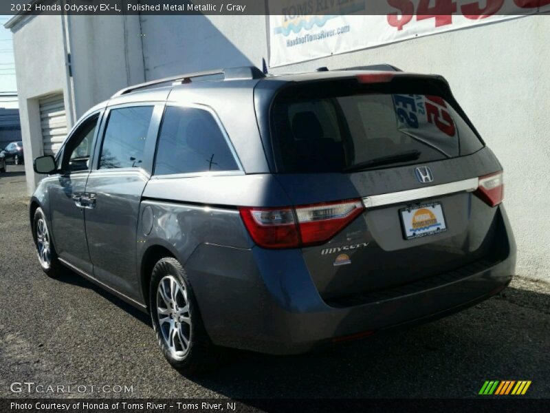 Polished Metal Metallic / Gray 2012 Honda Odyssey EX-L