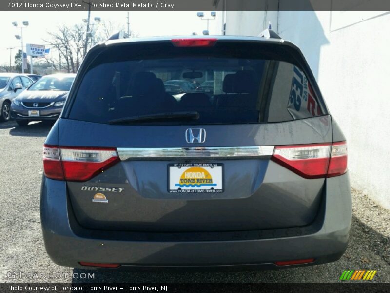Polished Metal Metallic / Gray 2012 Honda Odyssey EX-L