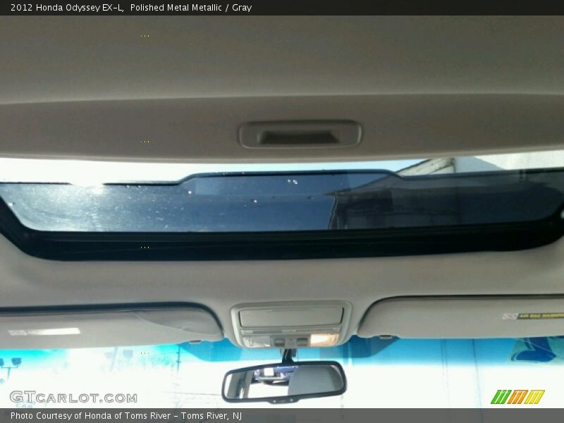 Polished Metal Metallic / Gray 2012 Honda Odyssey EX-L
