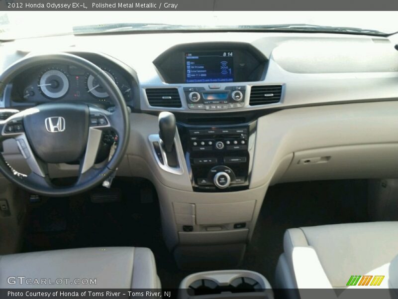 Polished Metal Metallic / Gray 2012 Honda Odyssey EX-L