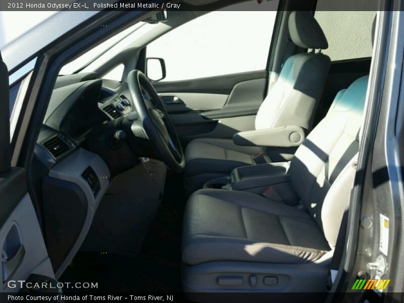 Polished Metal Metallic / Gray 2012 Honda Odyssey EX-L