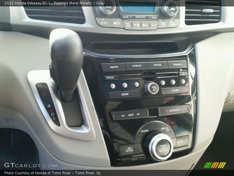Polished Metal Metallic / Gray 2012 Honda Odyssey EX-L