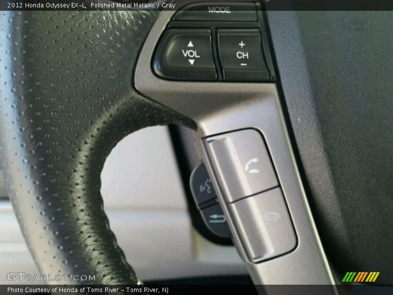 Polished Metal Metallic / Gray 2012 Honda Odyssey EX-L
