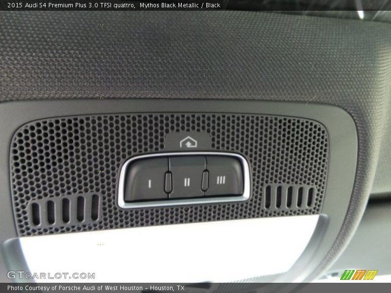 Mythos Black Metallic / Black 2015 Audi S4 Premium Plus 3.0 TFSI quattro